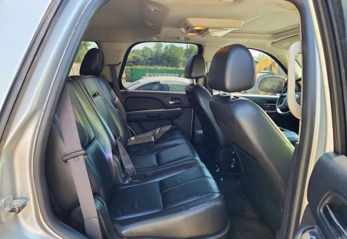 Salvage 2011 Chevrolet Tahoe Hybrid in Gray