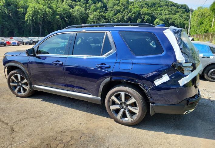 Salvage 2025 Honda Pilot Touring in Синий