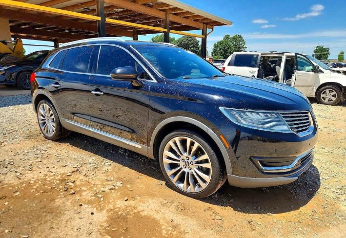 Salvage 2016 Lincoln Mkx  in Black