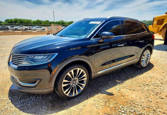 Salvage 2016 Lincoln Mkx  in Black