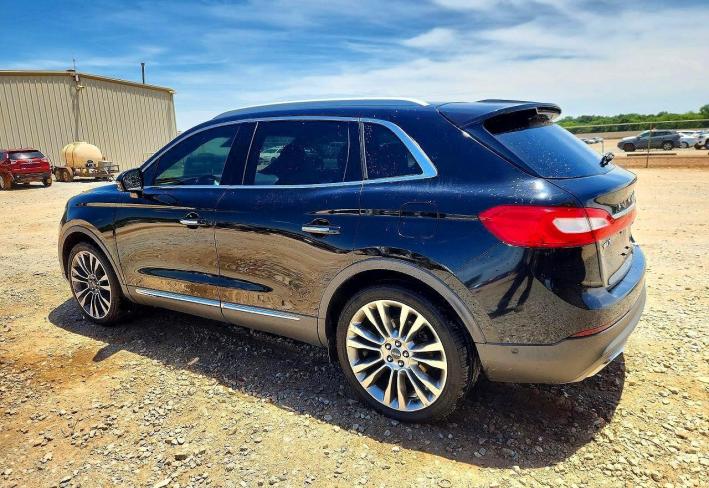 Salvage 2016 Lincoln Mkx  in Black