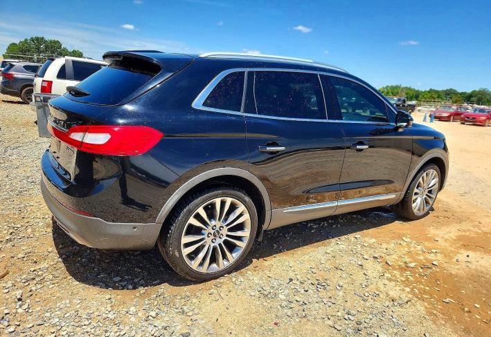 Salvage 2016 Lincoln Mkx  in Black