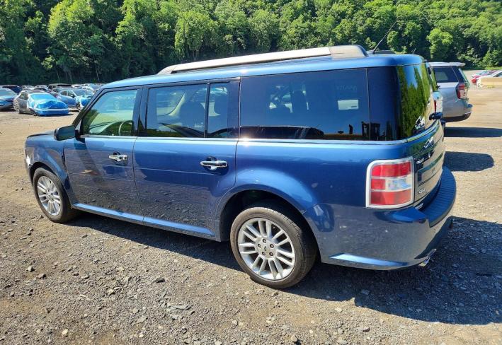 Salvage 2019 Ford Flex  in Синий