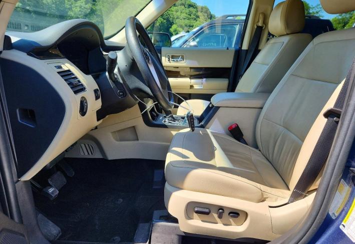 Salvage 2019 Ford Flex  in Синий