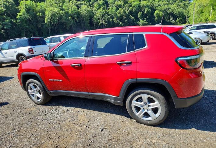 Salvage 2024 Jeep Compass Sport in White