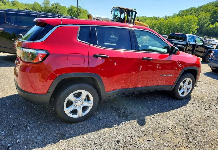 Salvage 2024 Jeep Compass Sport in White