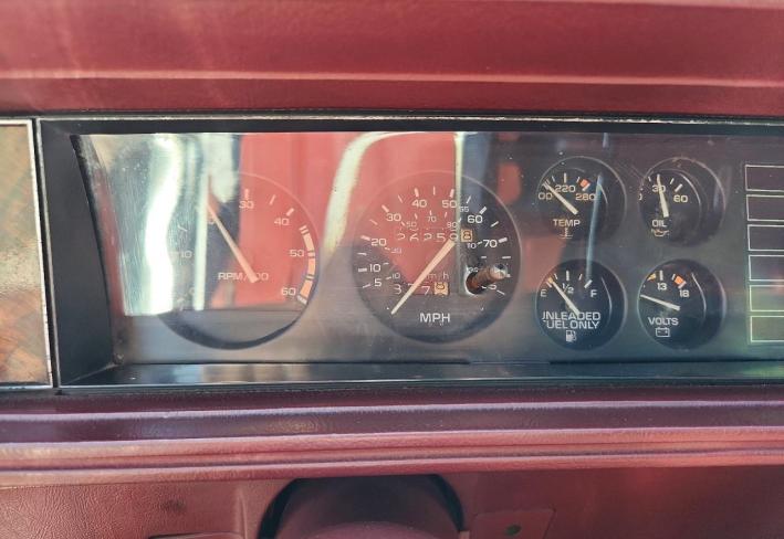 Salvage 1983 Oldsmobile Cutlass Calais in Black