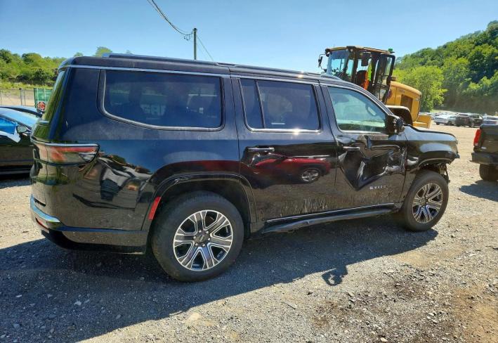 Salvage 2025 Jeep Wagoneer  in Black