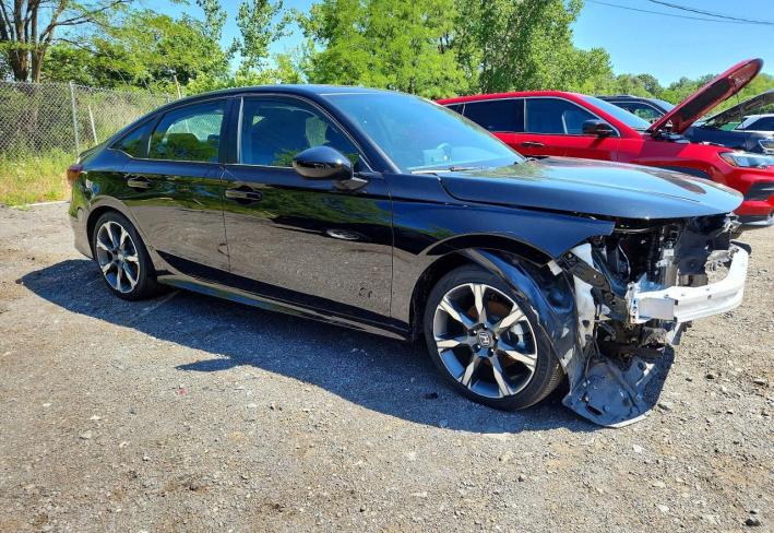Salvage 2026 Honda Civic  in Черный