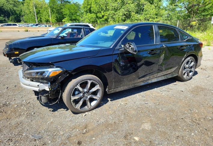 Salvage 2026 Honda Civic  in Черный