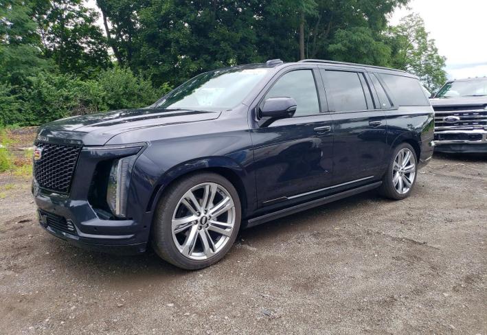Salvage 2025 Cadillac Escalade Esv Sport in Черный