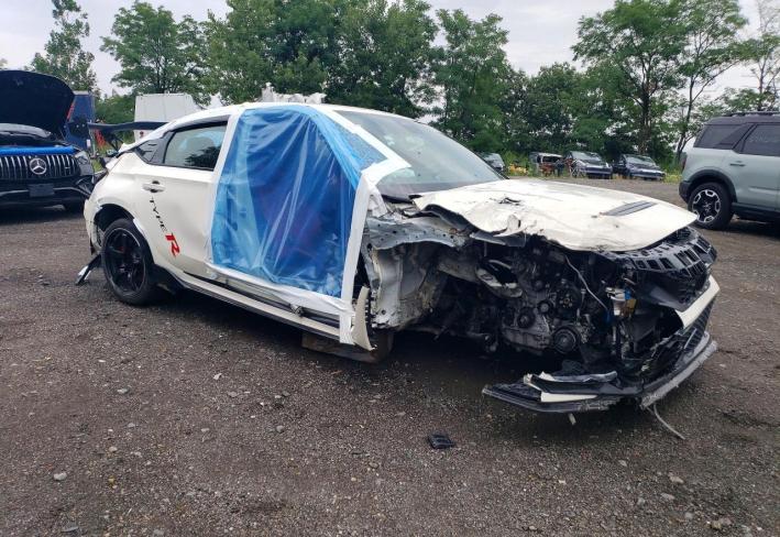 Salvage 2025 Honda Civic Type-r in Белый