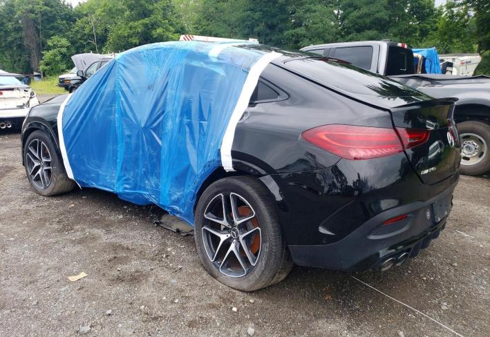Salvage 2025 Mercedes Benz Gle Coupe Amg 53 4matic in Black