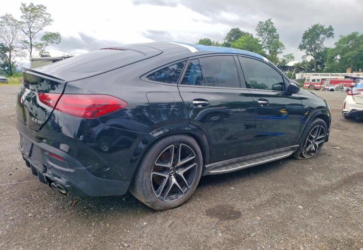 Salvage 2025 Mercedes Benz Gle Coupe Amg 53 4matic in Black