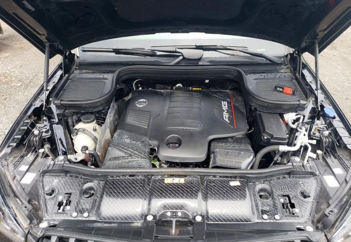 Salvage 2025 Mercedes Benz Gle Coupe Amg 53 4matic in Black