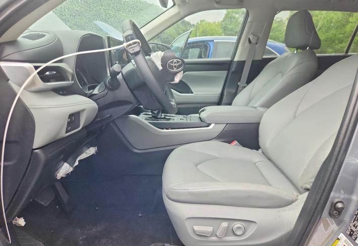 Salvage 2026 Toyota Highlander Xle in Gray