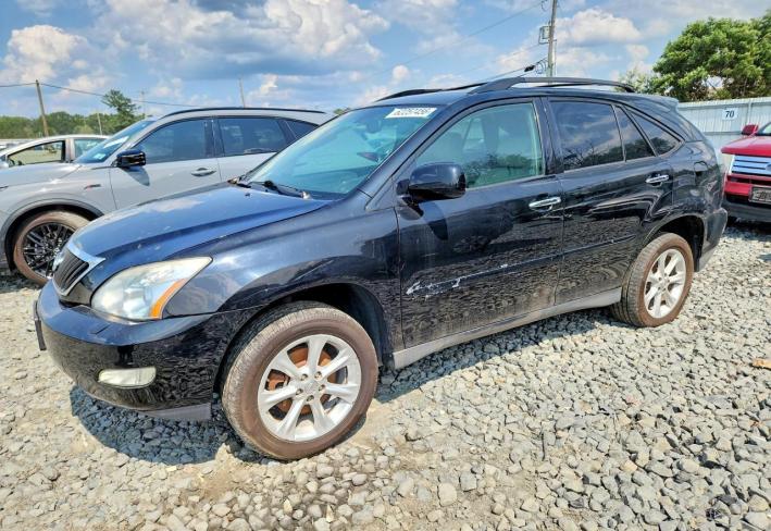 Salvage 2009 Lexus Rx 350  in Черный