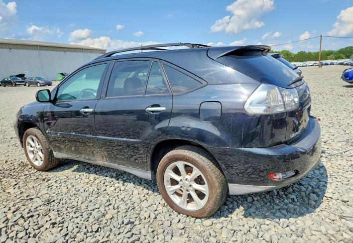Salvage 2009 Lexus Rx 350  in Черный
