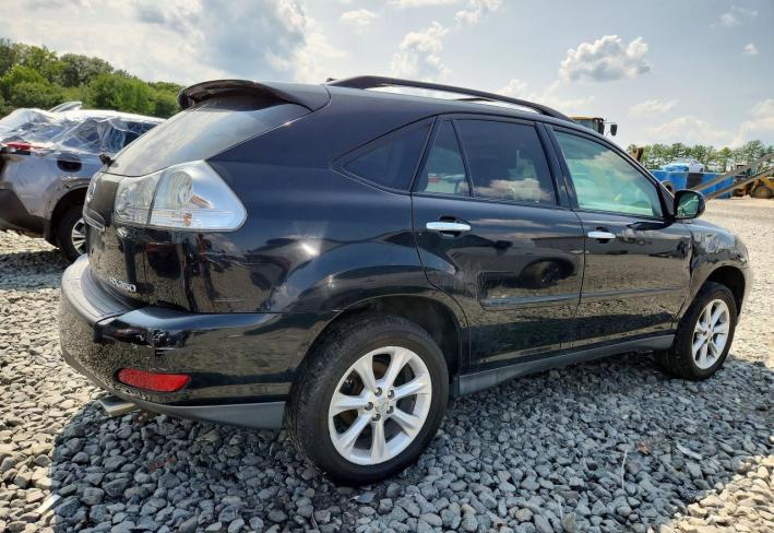 Salvage 2009 Lexus Rx 350  in Черный