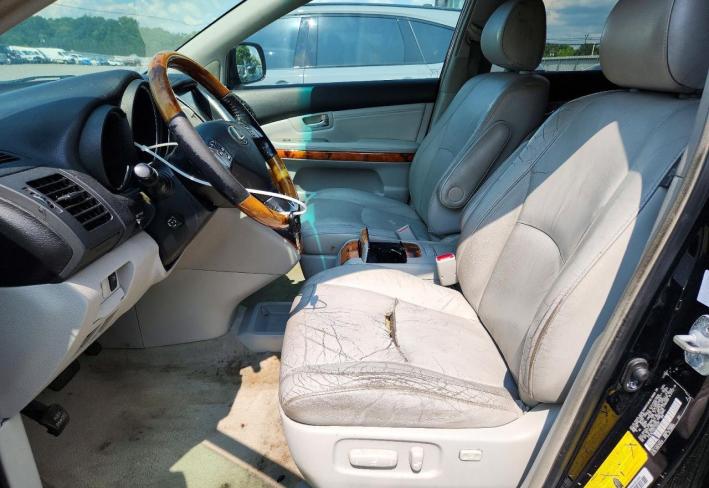 Salvage 2009 Lexus Rx 350  in Черный