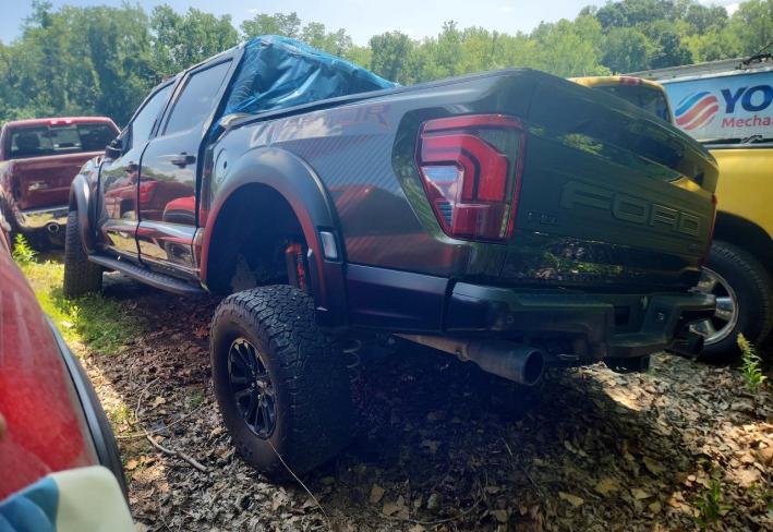 Salvage 2024 Ford F150 Raptor in Gray