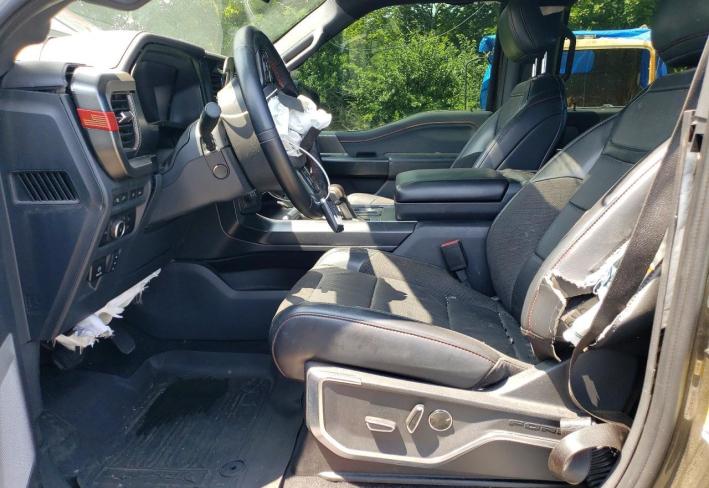 Salvage 2024 Ford F150 Raptor in Gray