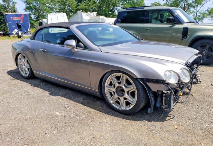 Salvage 2009 Bentley Continental Gtc in Gray