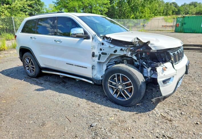 Salvage 2021 Jeep Grand Cherokee Limited in White