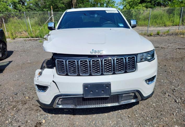 Salvage 2021 Jeep Grand Cherokee Limited in White