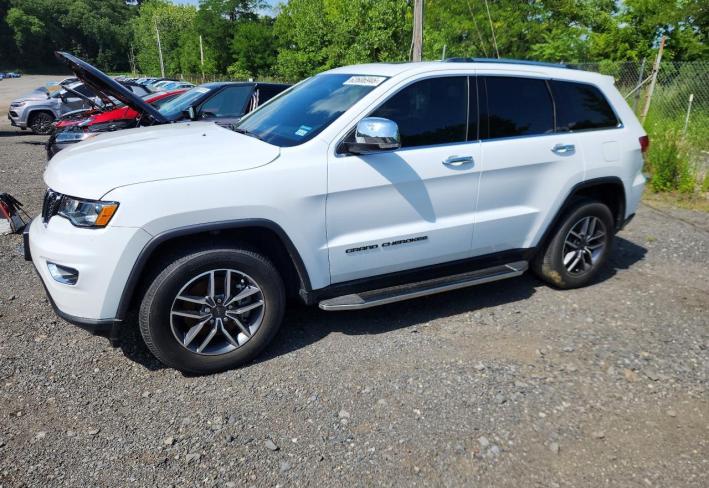 Salvage 2021 Jeep Grand Cherokee Limited in White