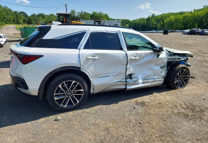 Salvage 2024 Acura Zdx A-spec in White