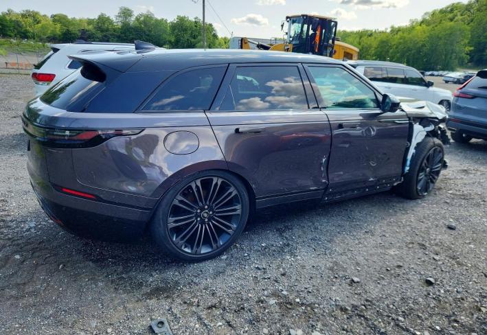 Salvage 2026 Land Rover Velar Dynamic Se in Gray