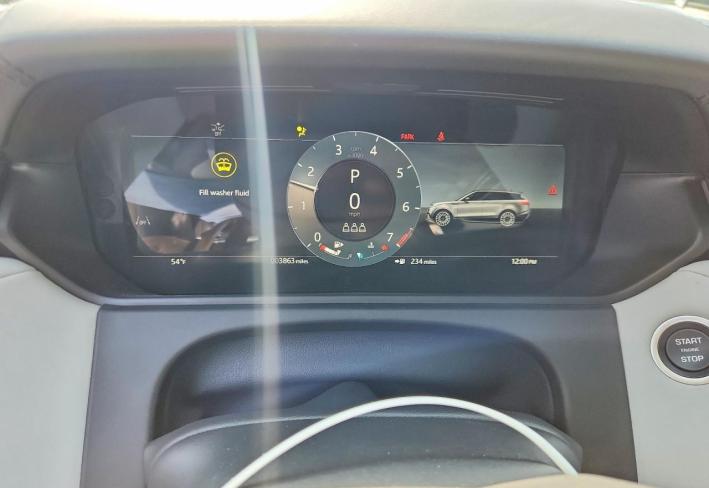 Salvage 2026 Land Rover Velar Dynamic Se in Gray