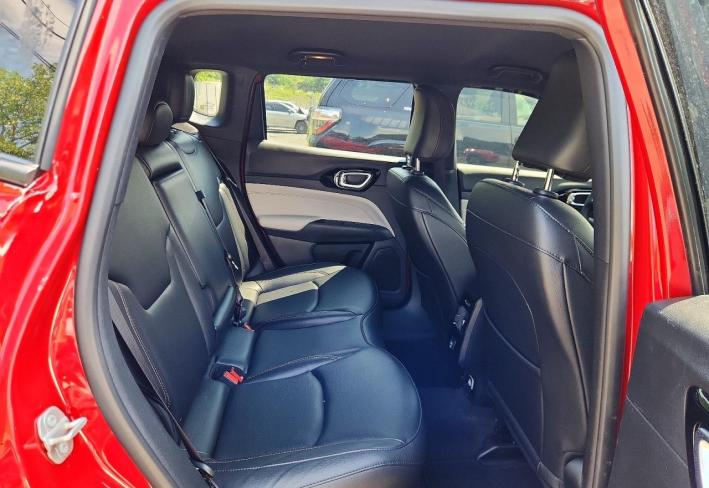 Salvage 2024 Jeep Compass Limited in Red