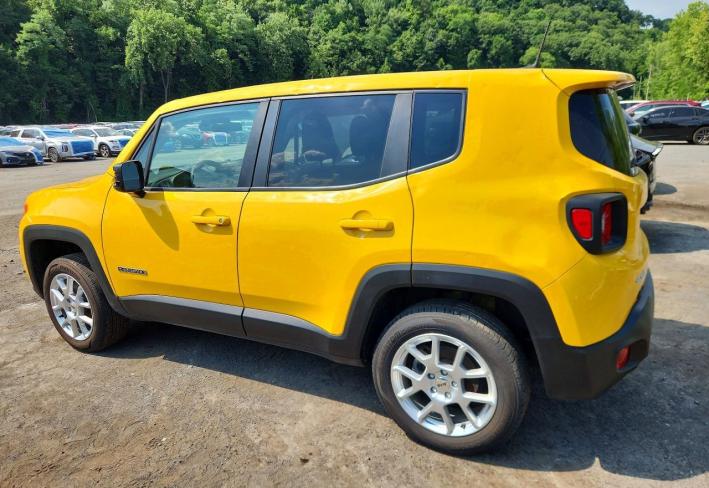 Salvage 2023 Jeep Renegade  in Yellow