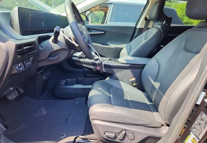 Salvage 2022 Kia Ev6 Wind in Черный