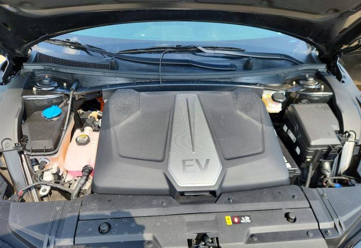 Salvage 2022 Kia Ev6 Wind in Черный