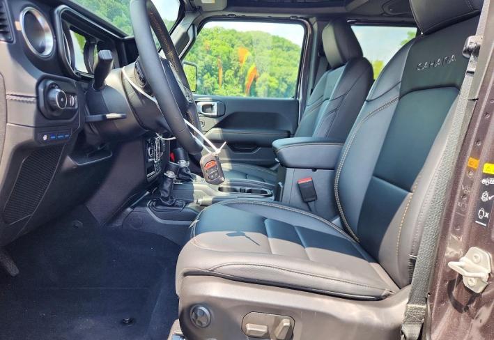 Salvage 2024 Jeep Wrangler Sahara 4xe in Black