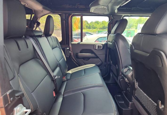 Salvage 2024 Jeep Wrangler Sahara 4xe in Black