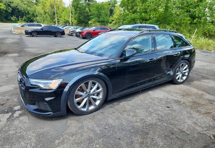 Salvage 2024 Audi A6 Allroad Premium Plus in Черный