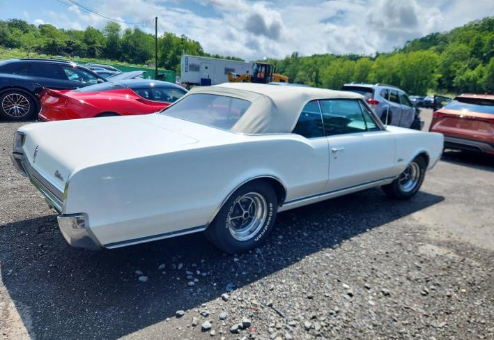 Salvage 1967 Oldsmobile Cutlass  in White
