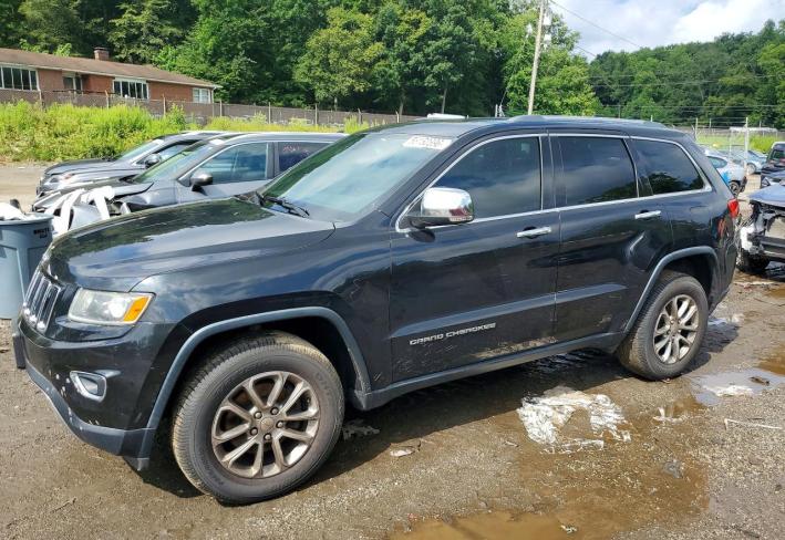 Salvage 2016 Jeep Grand Cherokee Limited in Black