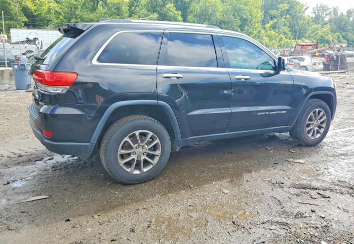 Salvage 2016 Jeep Grand Cherokee Limited in Black