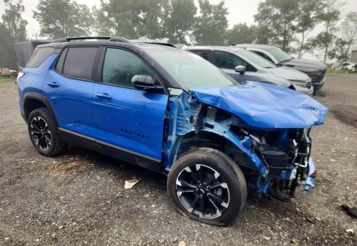 Salvage 2025 Chevrolet Equinox Rs in Синий