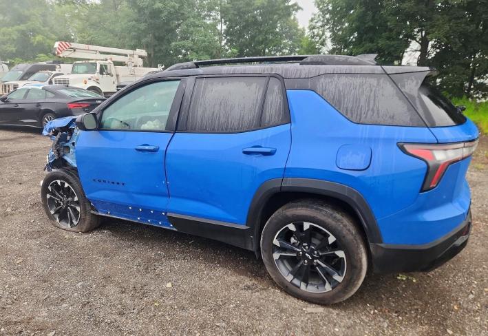 Salvage 2025 Chevrolet Equinox Rs in Синий