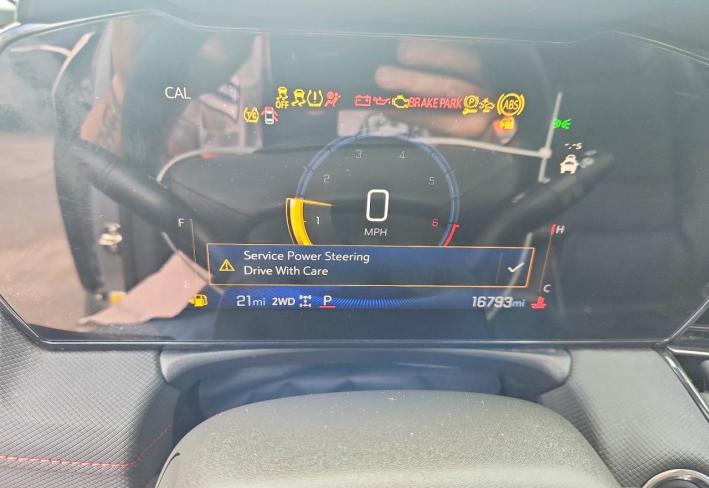 Salvage 2026 Chevrolet Trailblazer Rs in Silver