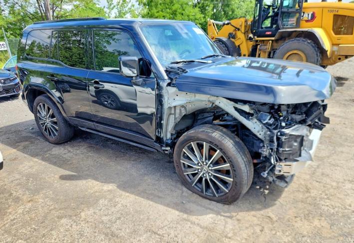 Salvage 2025 Lexus Gx 550 Luxury in Черный