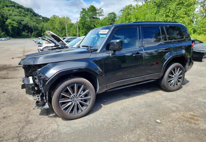 Salvage 2025 Lexus Gx 550 Luxury in Черный