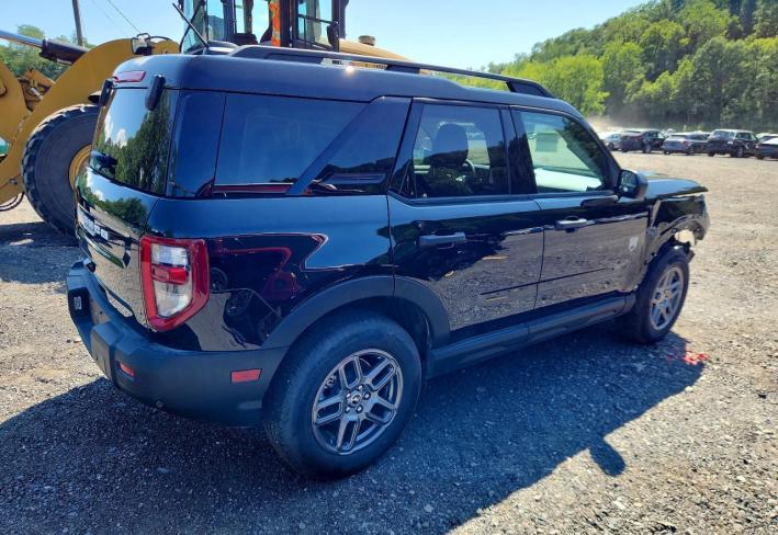 Salvage 2025 Ford Bronco Sport Big Bend in Black
