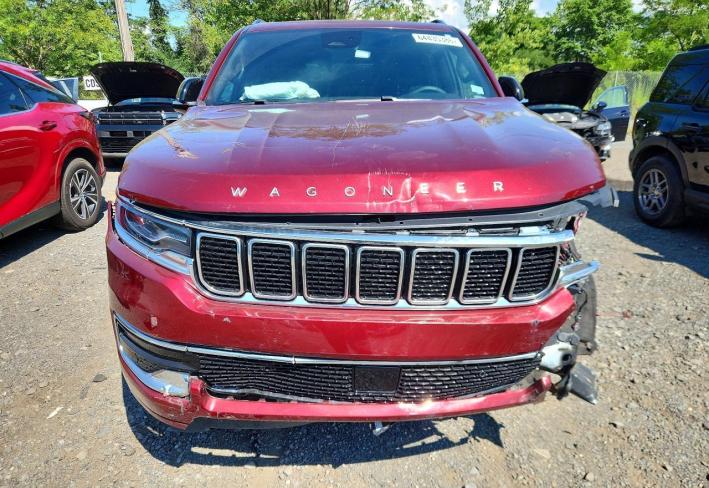 Salvage 2024 Jeep Wagoneer  in Burgundy